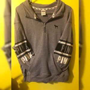 PINK Victoria Secret Half Zip